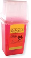 Sharps disposal container