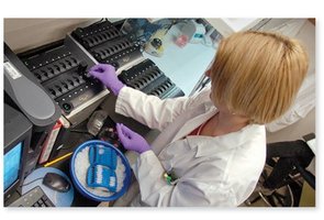 PCR machine in laboratory