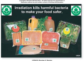 Irradiated food products