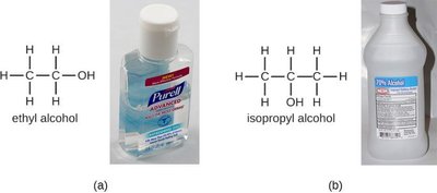 Ethyl and isopropyl alcohol as disinfectants