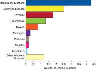 Global mortality from infectious diseases