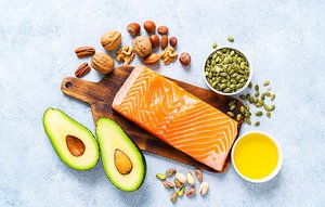 Foods rich in unsaturated fats