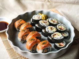 Nori seaweed used in sushi