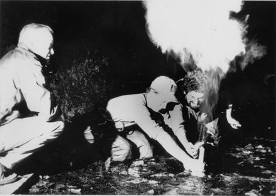 The Volta experiment demonstrating methane production