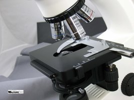 Microscope mechanical stage and condenser