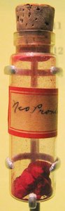 Prontosil red dye, the first sulfa drug