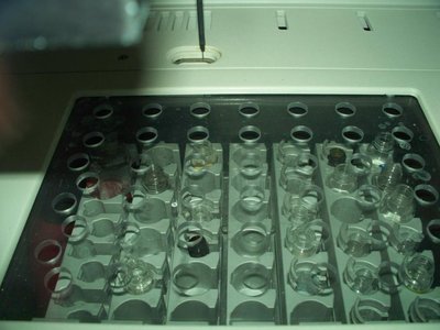 Reagents in analyzer