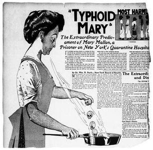 Typhoid Mary - human carrier