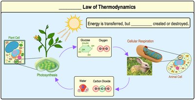 First Law of Thermodynamics in Biological Systems