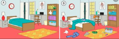 Low vs. High Entropy (Room Example)