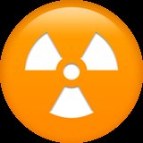 Radiation emoji