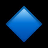 Blue diamond emoji