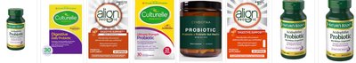 Examples of probiotic supplements