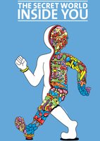 Illustration of the secret world inside you (microbiome)