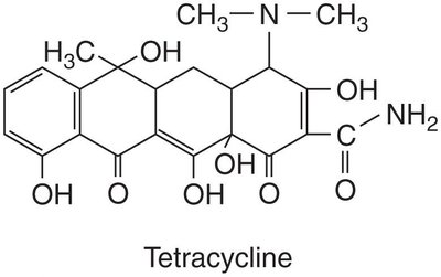 Structure of tetracycline