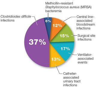 Common HAIs Pie Chart