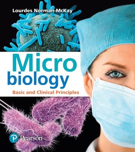 Cover of Microbiology textbook