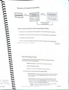 Structure of a typical corporation