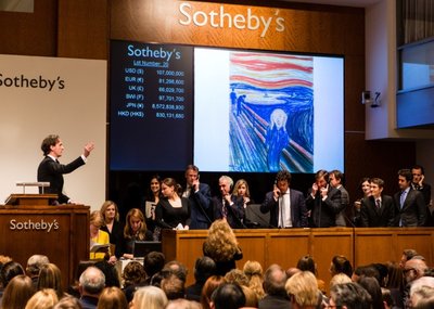 Auction at Sotheby's