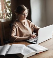 Person considering two alternatives