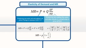 Elasticity of demand and marginal revenue formula