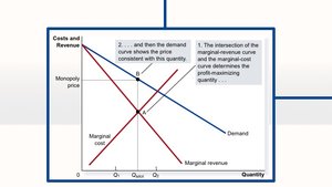 Profit maximization for a monopoly