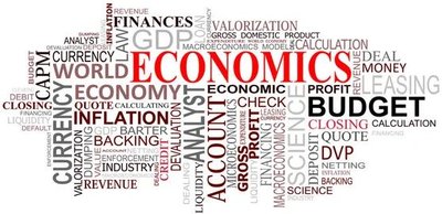 Economics word cloud