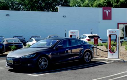 Tesla's average cost of battery production