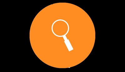 Magnifying glass representing economic signals