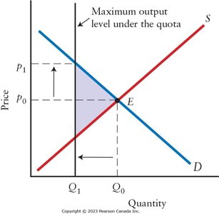 Inefficiency of Output Quotas