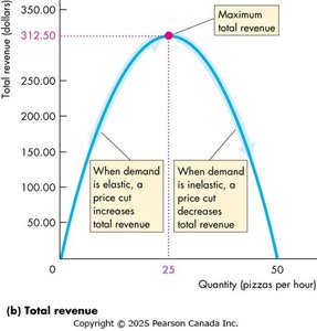 Total revenue and elasticity