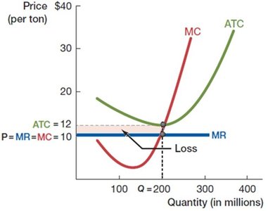 Negative profit and firm exit