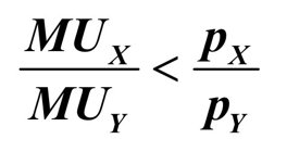 Inequality in marginal utility and price ratios