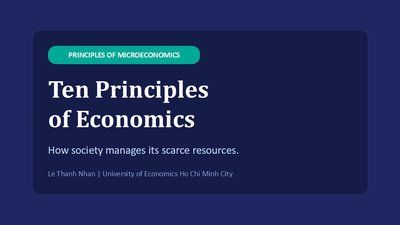 Title slide: Ten Principles of Economics