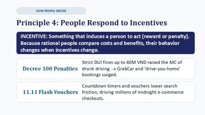 Incentives examples