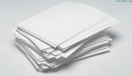Stack of paper sheets