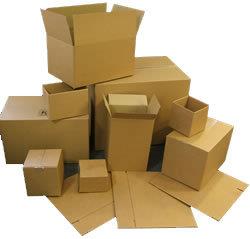 Cardboard packaging boxes
