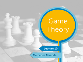 Game Theory title slide with chess pieces