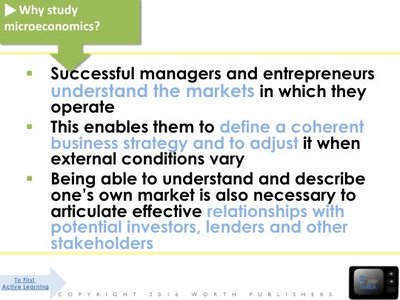 Why study microeconomics slide