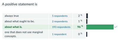 Efficiency Example Table