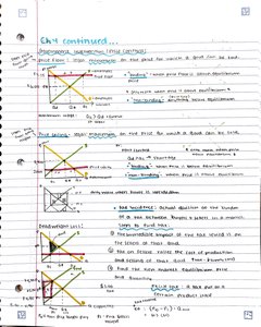 Price ceiling and floor graphs