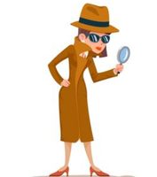 Detective representing the scientific method