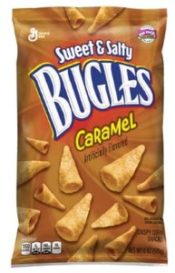 Bag of sweet and salty snack food