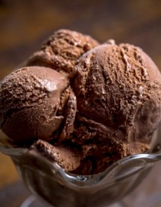 Chocolate ice cream, an example of a palatable food