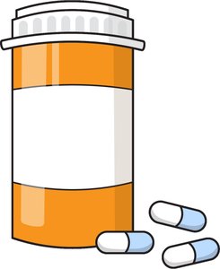 Prescription medication bottle