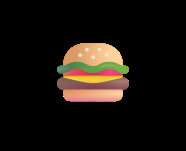 Burger icon (processed foods)