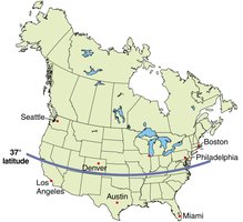 Vitamin D synthesis and sunlight in North America