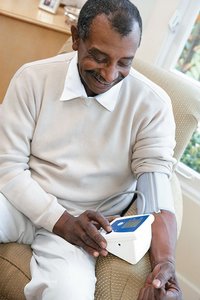 Measuring blood pressure as a benefit of fitness