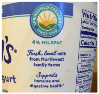 FDA required and not required information on food packaging