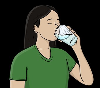 Hypothalamus monitoring fluid balance